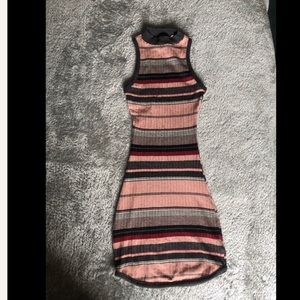 Stripped Casual dress